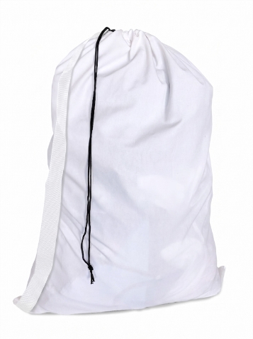 Heavy Duty White Canvas Laundry Bag with Carry Strap 30"x40" - Custom Printing Available heavy duty laundry bag with strap , white laundry bag, laundry bags, canvas laundry bags, commercial laundry bag, commercial laundry bags, discount laundry  bag, large laundry bag, heavy duty, heavy gauge, cotton laundry bag