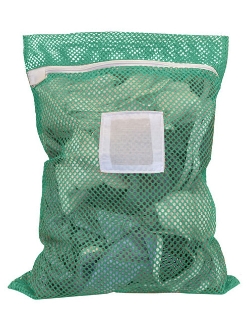 Irregular Zipper Mesh Laundry Bags - LBB2436Z-IRR