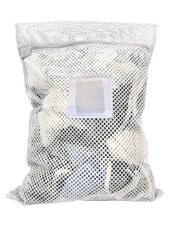 Irregular Zipper Mesh Laundry Bags - LBB2436Z-IRR