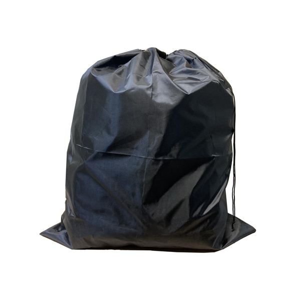 King Size Black Polyester Laundry Bag 40x45