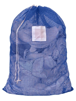 Large Mesh Laundry Bag 30"x40"- Custom Printing Available - Drawstring - LBAG3040D