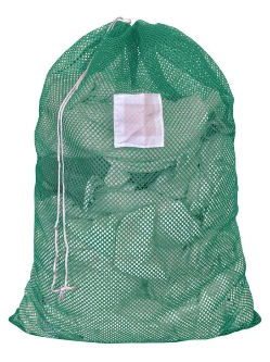 Large Mesh Laundry Bag 30"x40"- Custom Printing Available - Drawstring - LBAG3040D