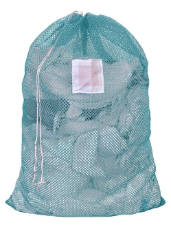 Large Mesh Laundry Bag 30"x40"- Custom Printing Available - Drawstring - LBAG3040D