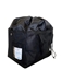 Wash and Fold Duffel Laundry Bag Black with Closed Top