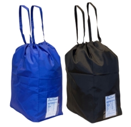 Wash and Fold Laundry Bag with Flat Bottom and Carry Handles - Custom Printing Available 