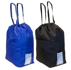Wash and Fold Laundry Bag with Flat Bottom and Carry Handles - Custom Printing Available - LB-GUS181227