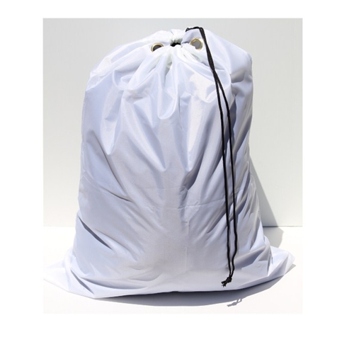 White Laundry Bag 22" x 28" with Grommet (each)