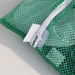 Zipper Green Mesh Net Laundry Bags 18" x 24"