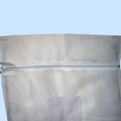 Details about   White Mesh Delicate Laundry Bags 9" x  15" Zipper Closure  Lot of 24  S5928 
