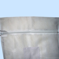 White Wash Bag Zipper