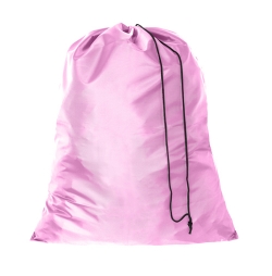 Pink Small  Laundry Bag -Polyester and Nylon Like